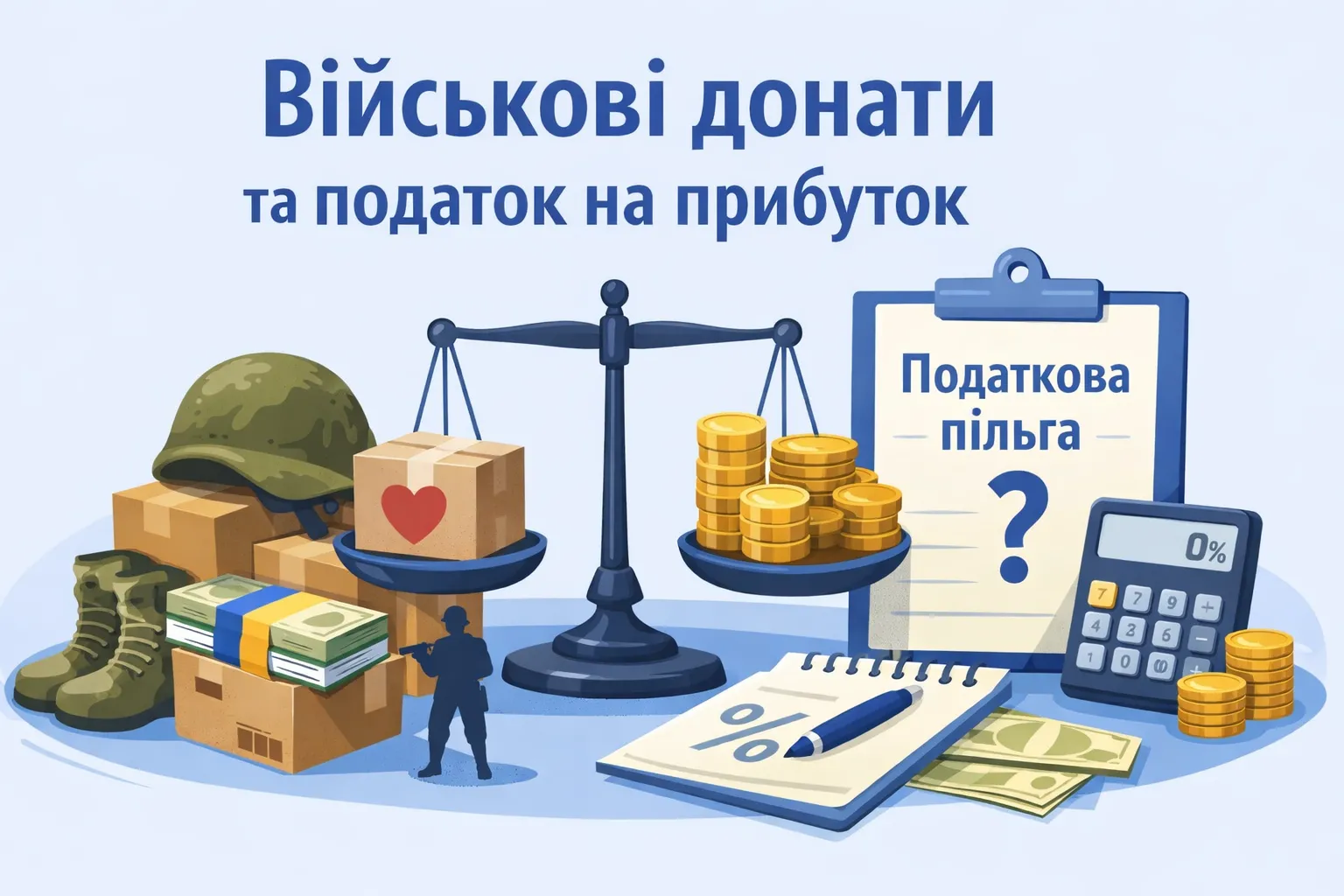 Військові донати і податок на прибуток: як рахувати пільгу?