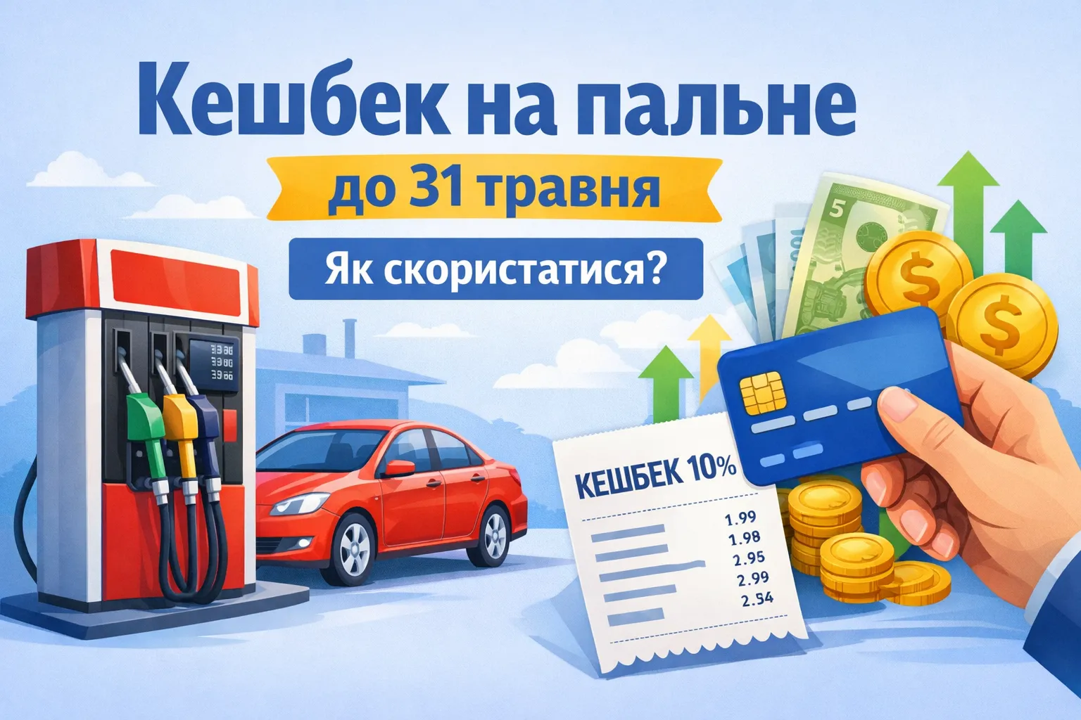 Кешбек на пальне продовжили до 31 травня: як скористатися