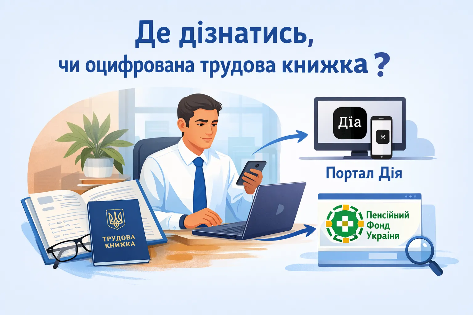 Где работник может узнать, оцифрована ли его трудовая книжка?