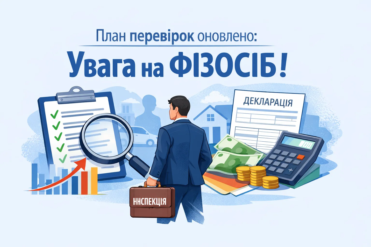 План перевірок оновлено: увага звернена на фізосіб!