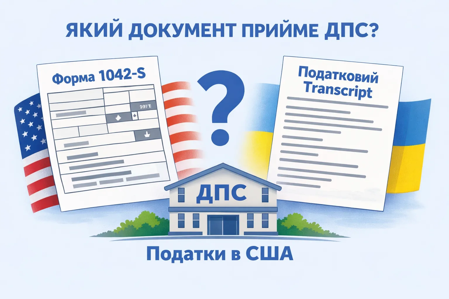 Податок сплачено у США: який документ прийме ДПС? 1042-S чи transcript?