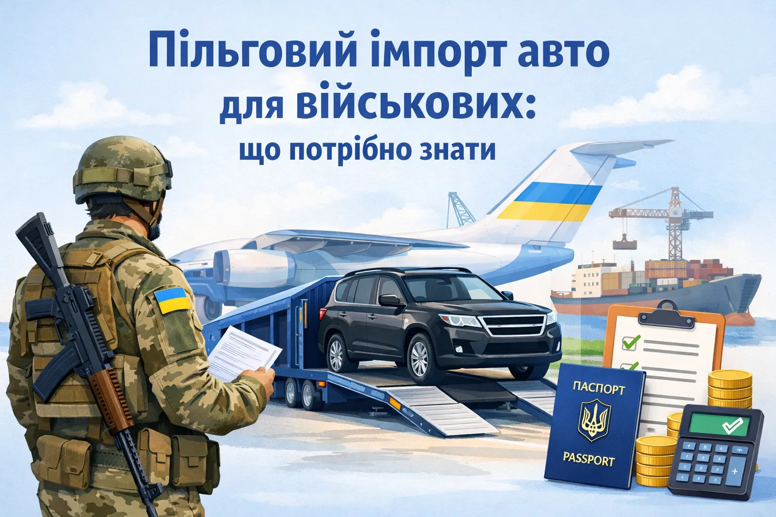 Пільговий імпорт авто для військових: що потрібно знати