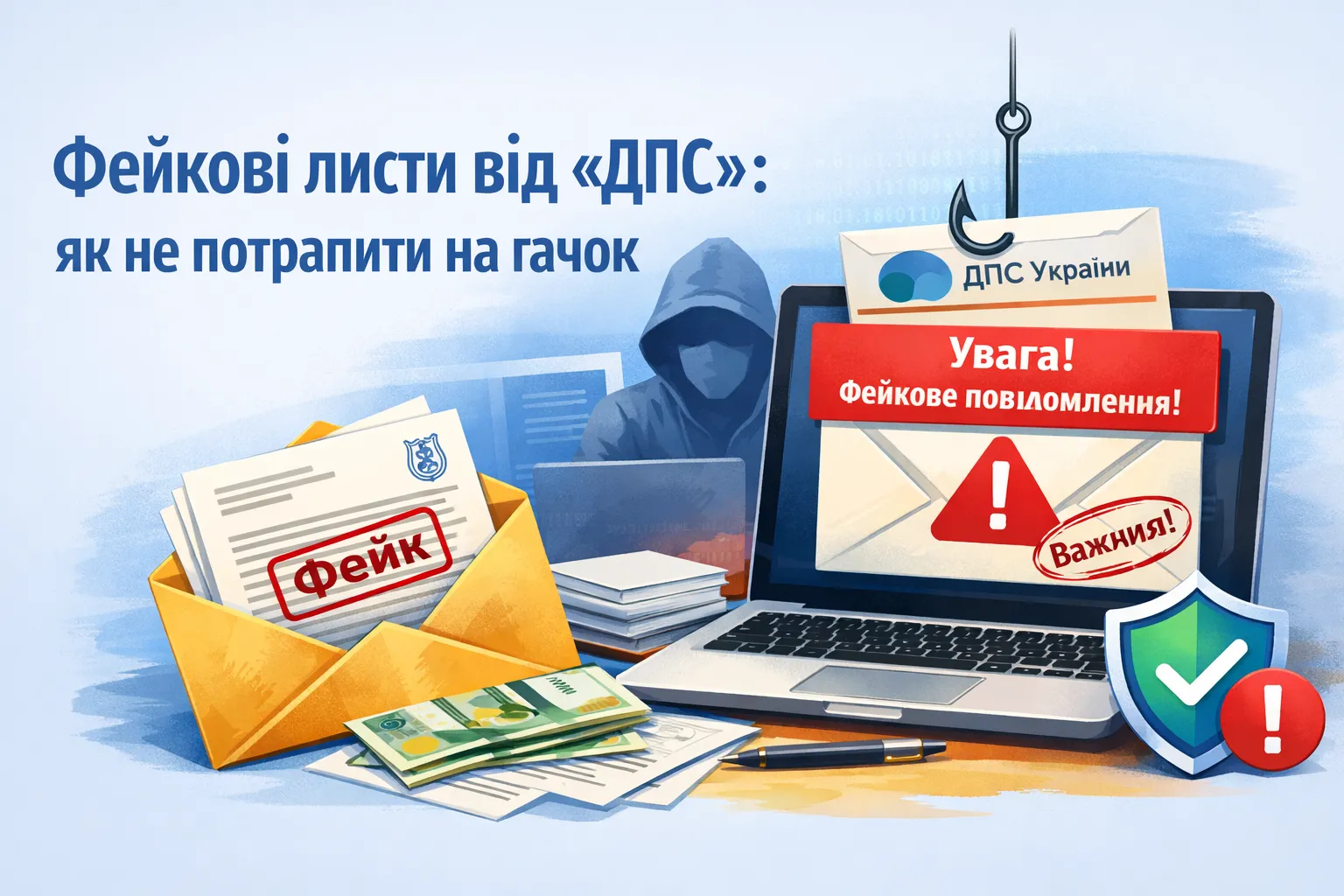 Фейкові листи від «ДПС»: як не потрапити на гачок
