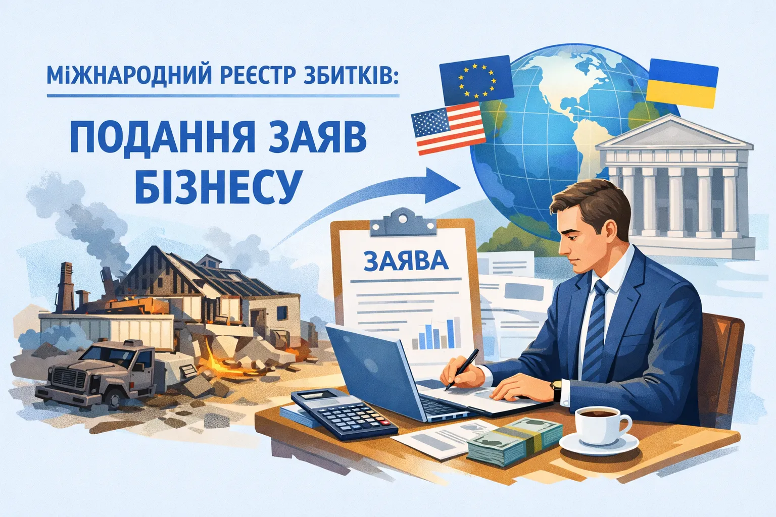 Международный реестр убытков – подача заявлений бизнеса: что это означает на практике
