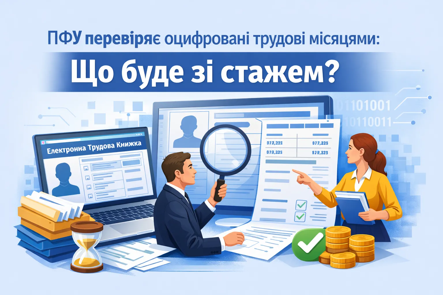 ПФУ рассматривает оцифрованные трудовые месяцами: что будет со стажем