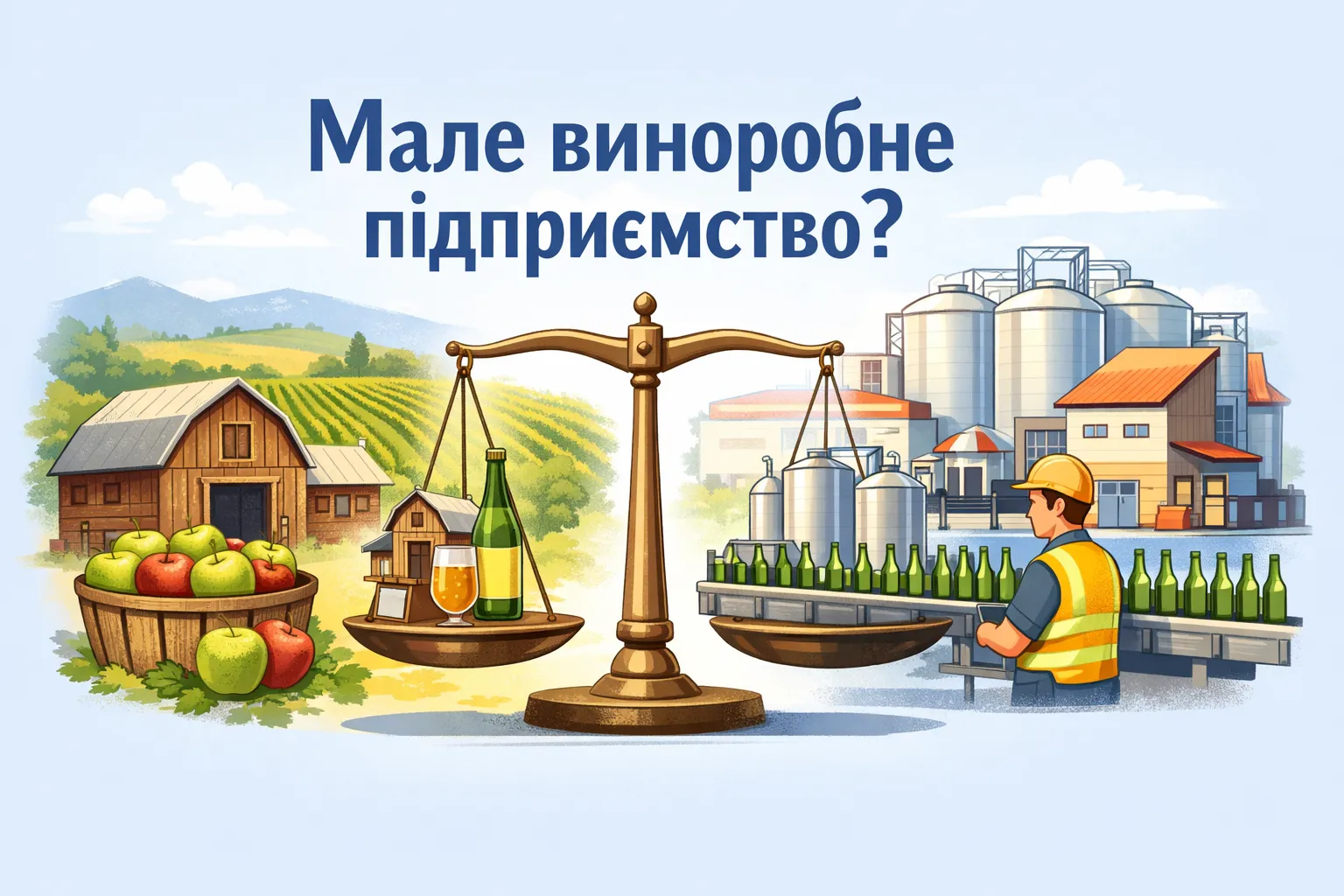 Виробник сидру: мале виноробне підприємство чи ні?
