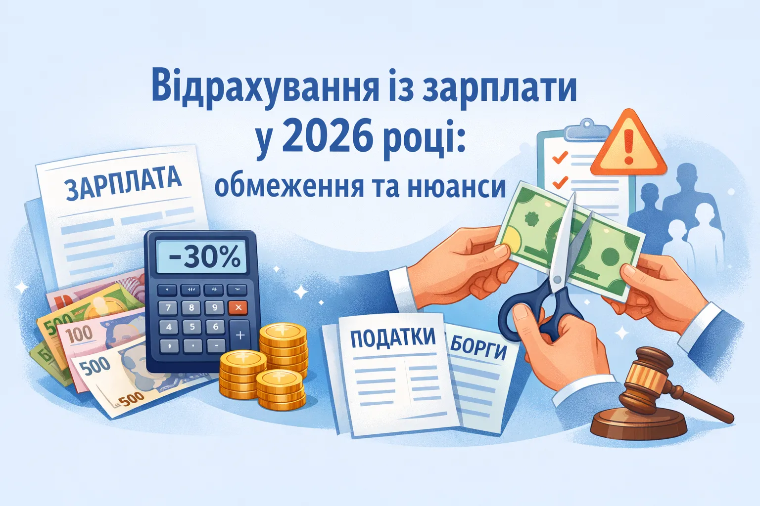 Вычеты из заработной платы в 2026 году: ограничения и нюансы