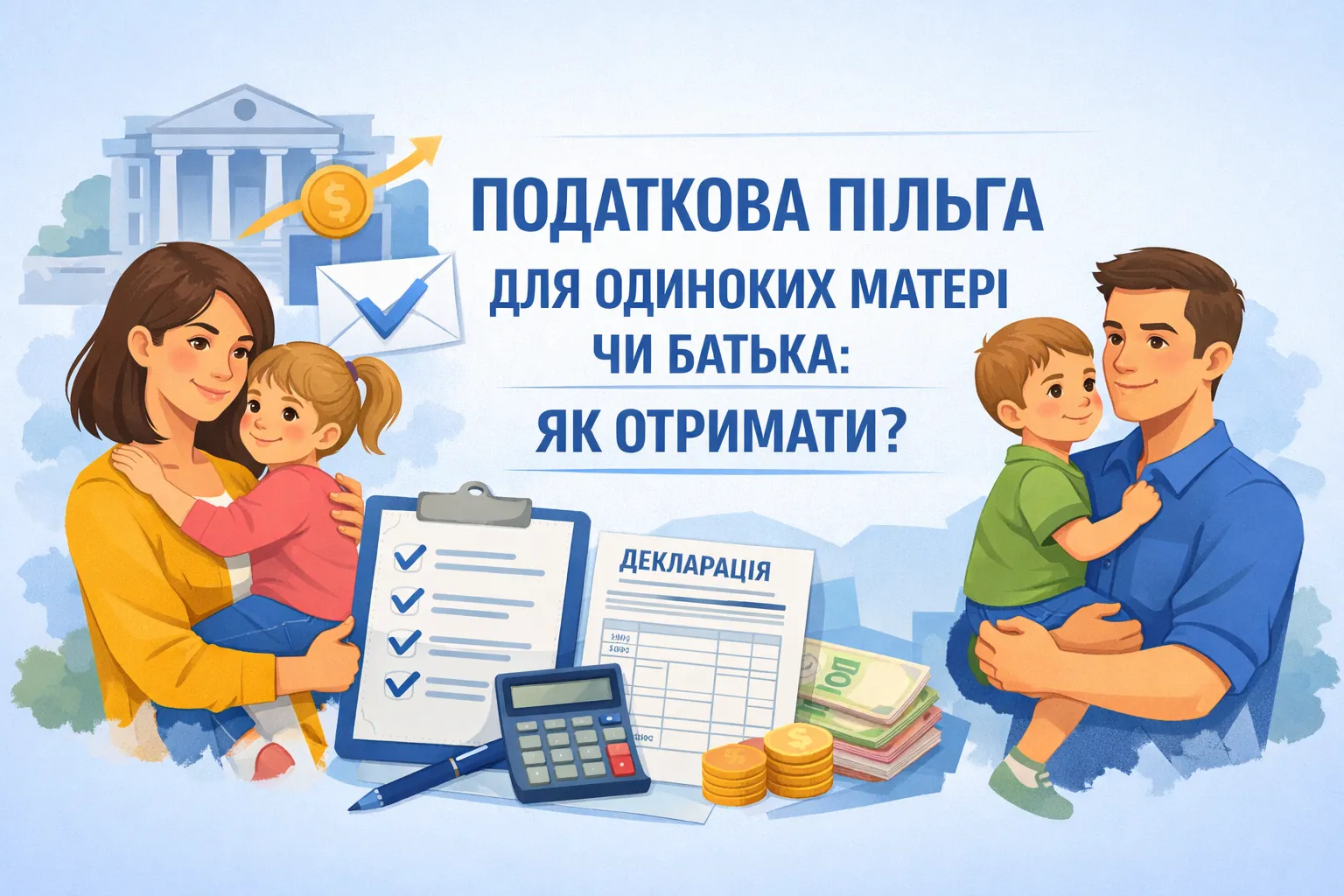 Податкова соціальна пільга для одиноких матері чи батька: як отримати