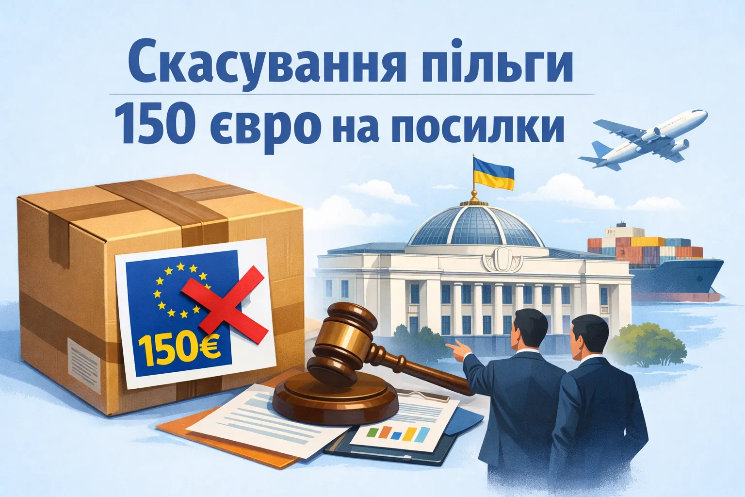 Пільгу 150 євро при пересиланні посилок будуть скасовувати: Комітет ВРУ підтримав реформу