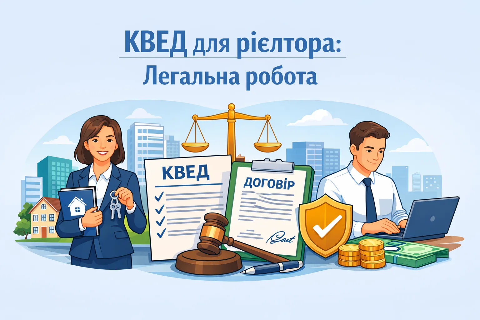 КВЕД для рієлтора та легальна робота