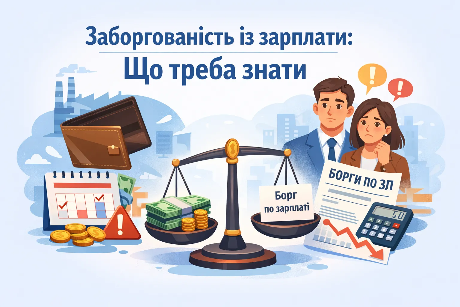 Заборгованість із зарплати: що треба знати