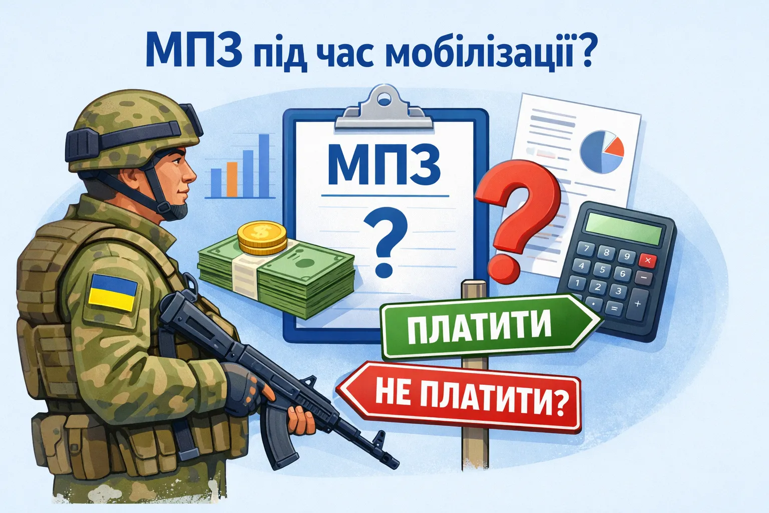 МПЗ для військових: чи потрібно платити під час мобілізації?