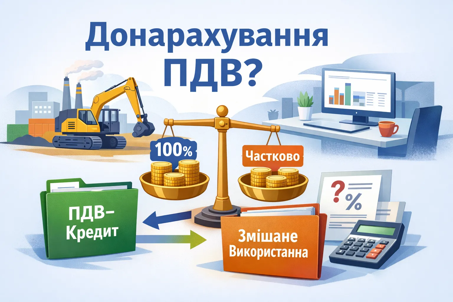 ОЗ із ПДВ‑кредитом і змішане використання: чи потрібно донараховувати ПДВ?