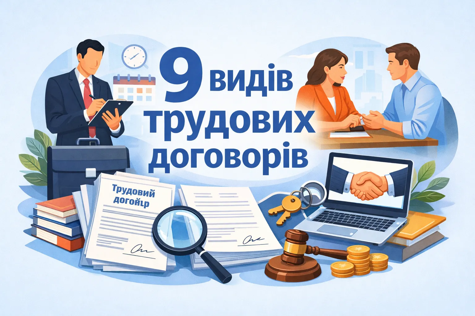 У новому Трудовому кодексі будуть запропоновані девʼять видів договорів 