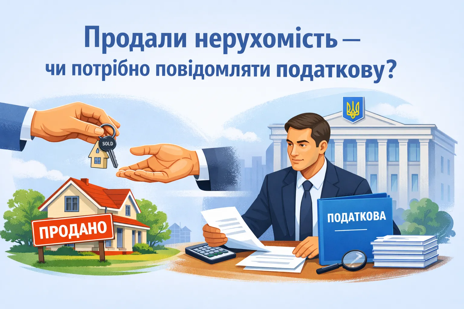 Физическое лицо продало недвижимость: нужно ли уведомлять налоговую службу?