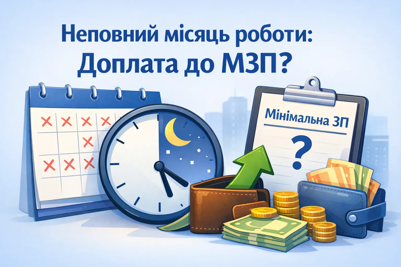 Неполный месяц работы: нужна ли доплата до МЗП?