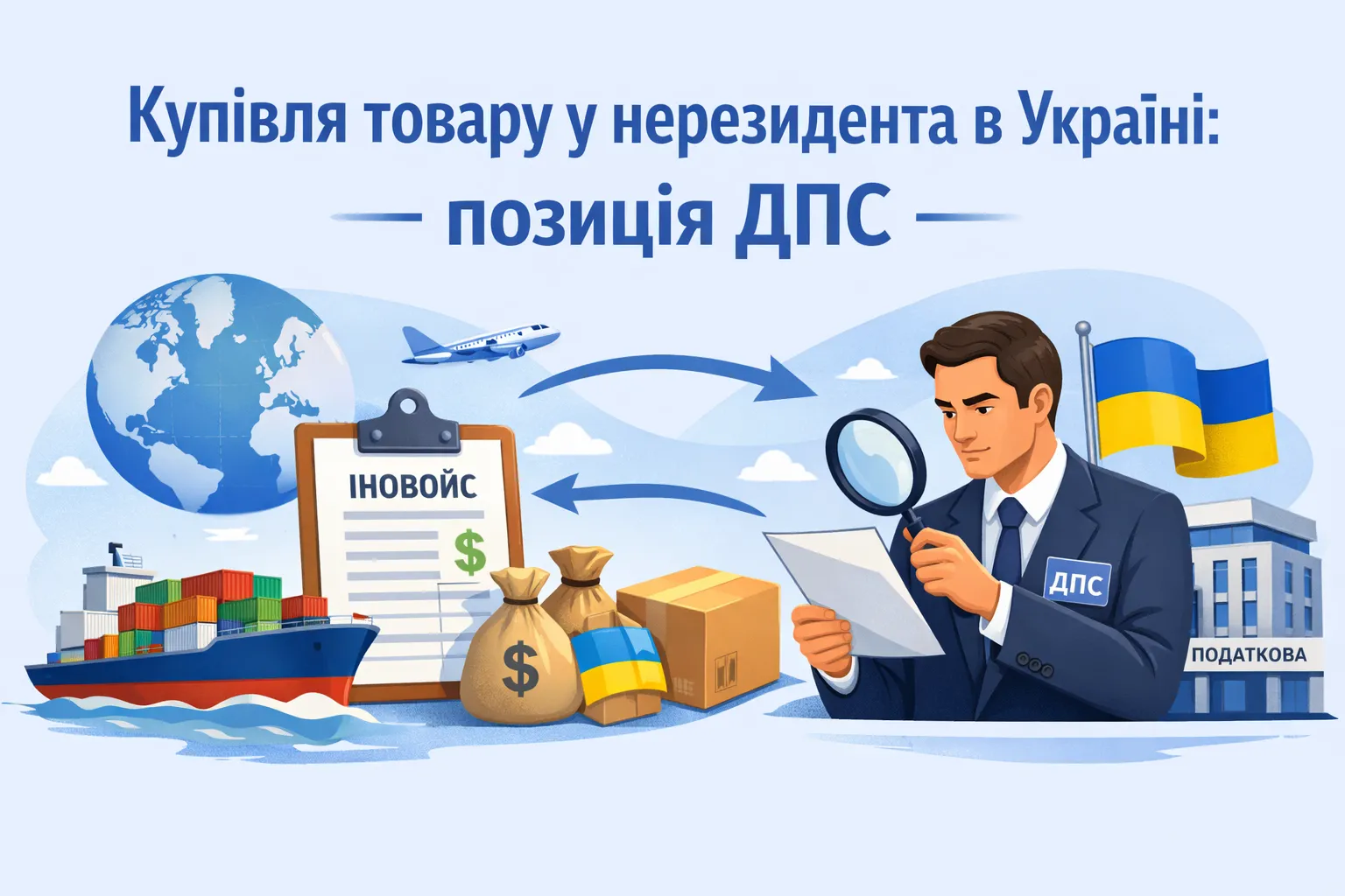 Купівля товару у нерезидента в Україні: позиція ДПС