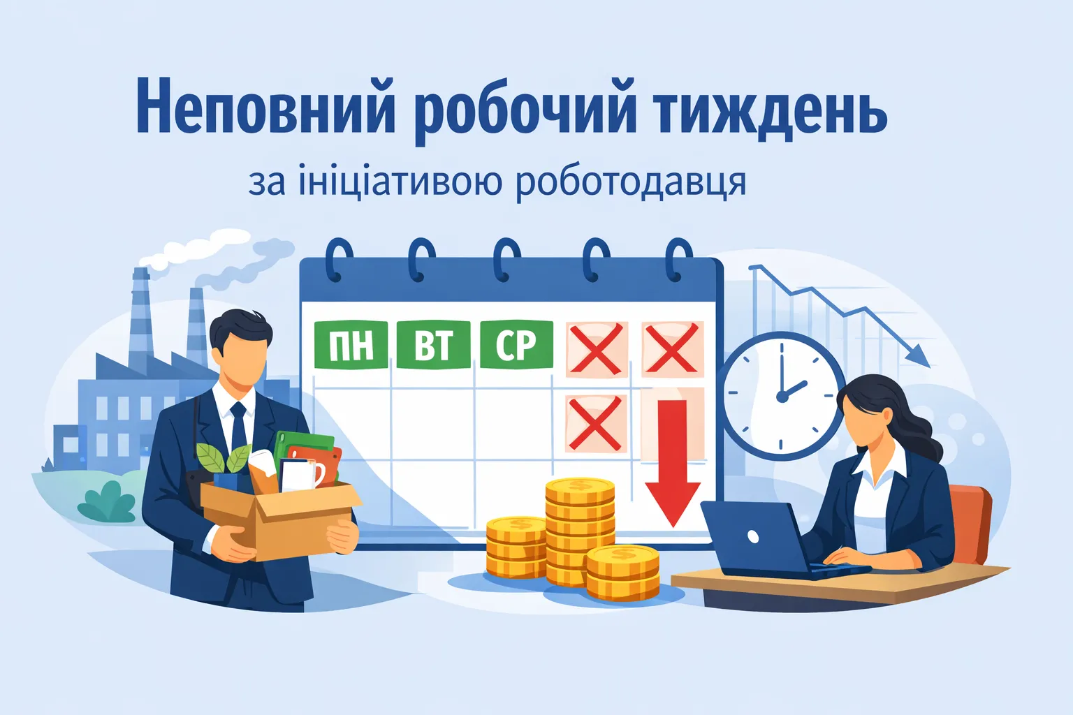 Неповний робочий тиждень за ініціативою роботодавця