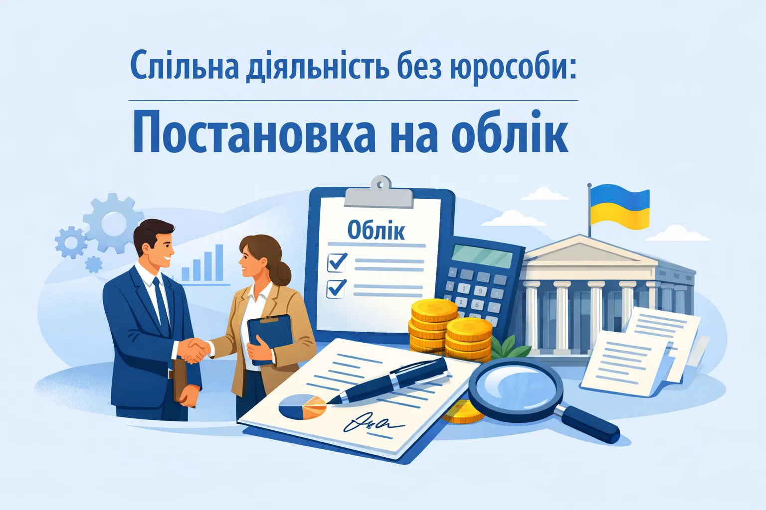 Спільна діяльність без юрособи: як стати на облік