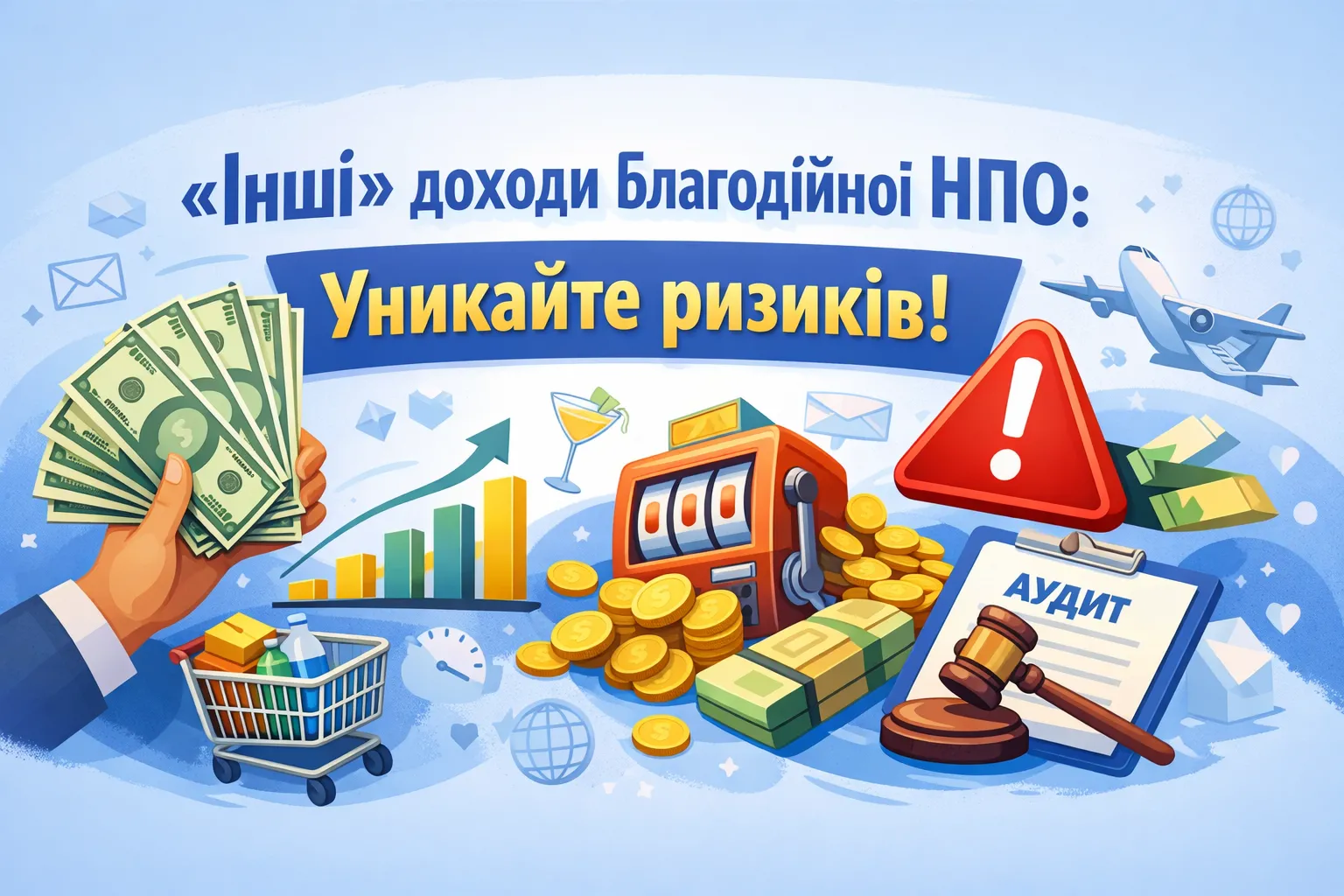«Інші» доходи благодійної НПО: уникайте ризиків!