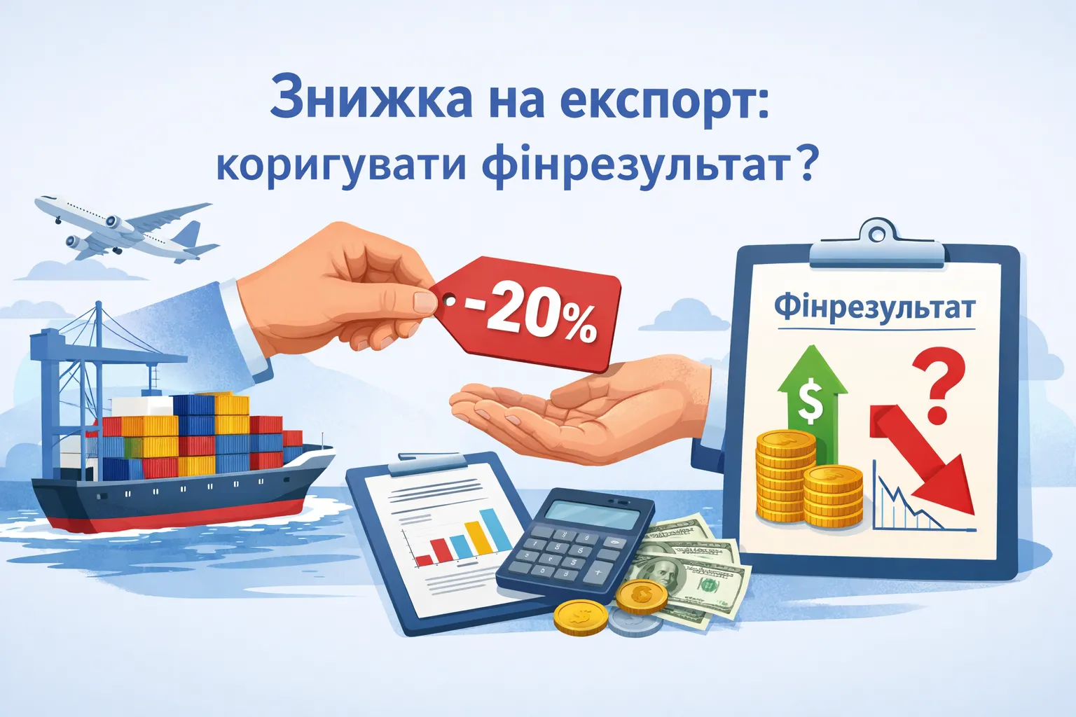 Знижка на експортний товар: чи коригувати фінрезультат? Знижка на експортний товар: чи коригувати фінрезультат?