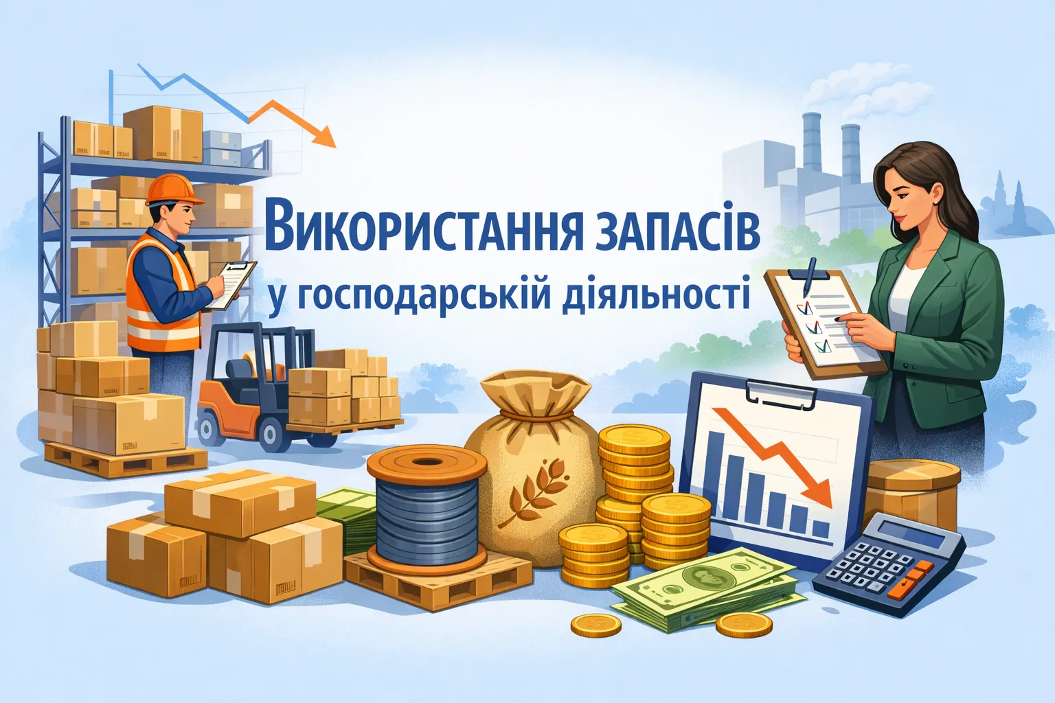 Використання запасів у господарській діяльності