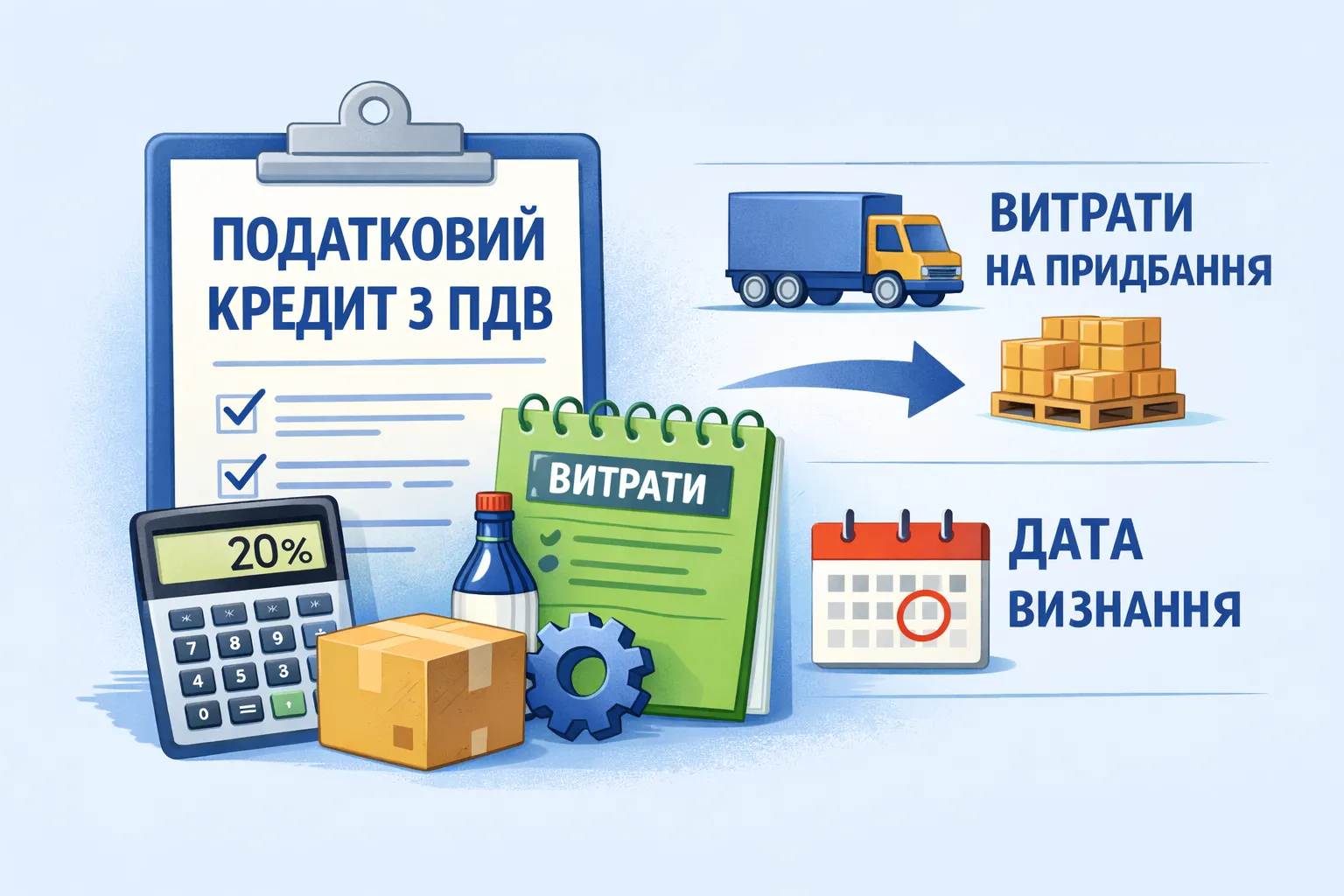 Податковий кредит з ПДВ: що входить і коли визнається Податковий кредит з ПДВ: що входить і коли визнається