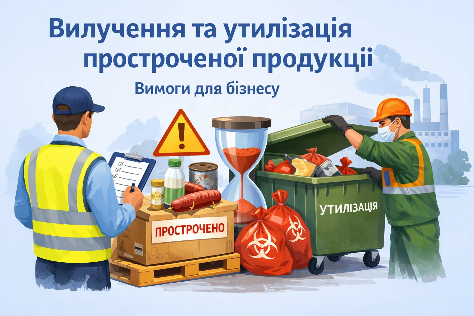 Вилучення та утилізація протермінованої продукції: вимоги законодавства для СГ
