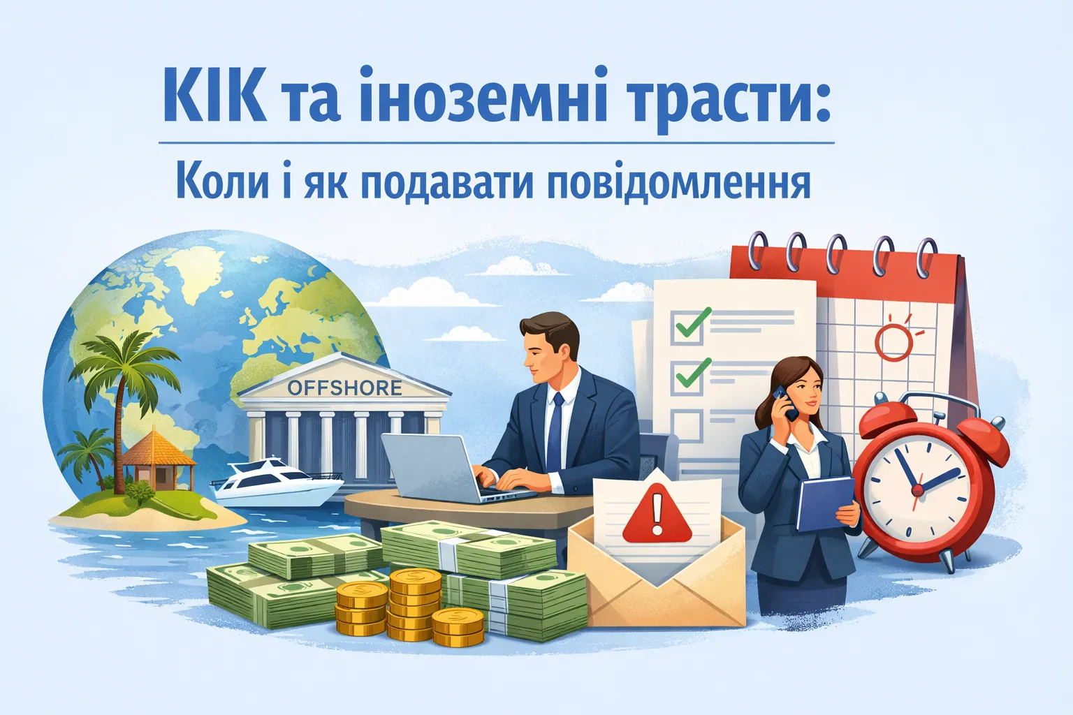 КІК та іноземні трасти: коли і як подавати повідомлення