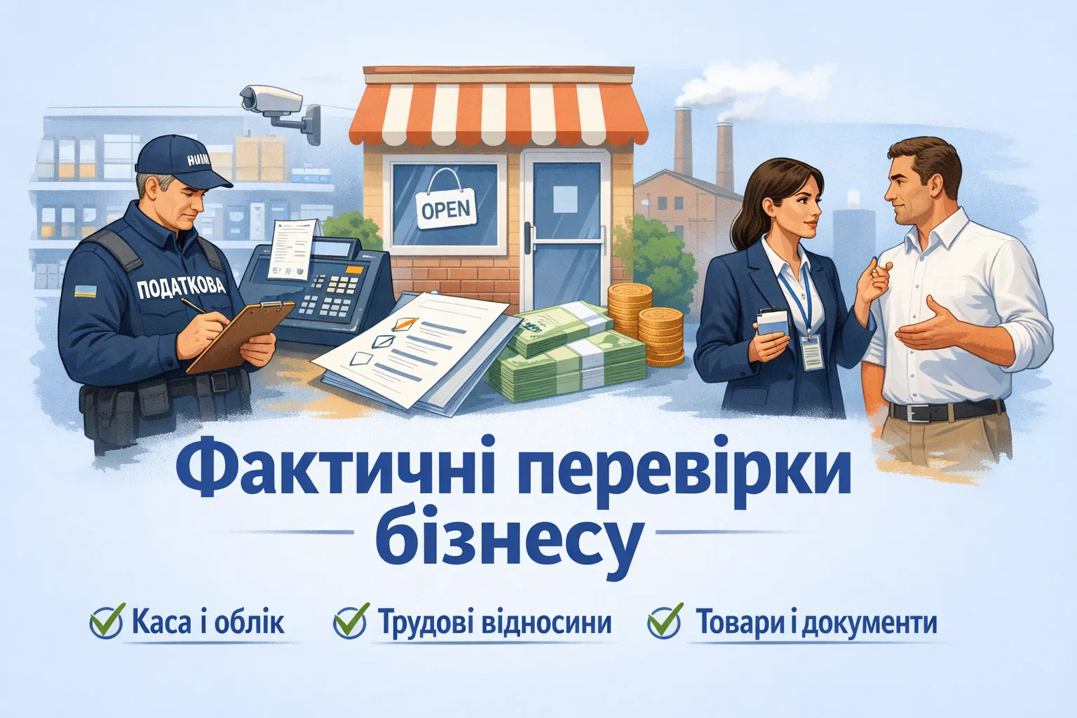Податкова активізувала фактичні перевірки: що перевіряють у бізнесу