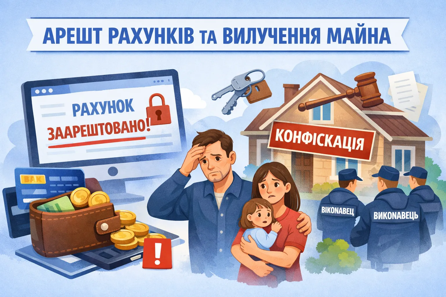 Арест счетов: закроют ли должникам доступ к последней копейке и когда будут забирать жилье