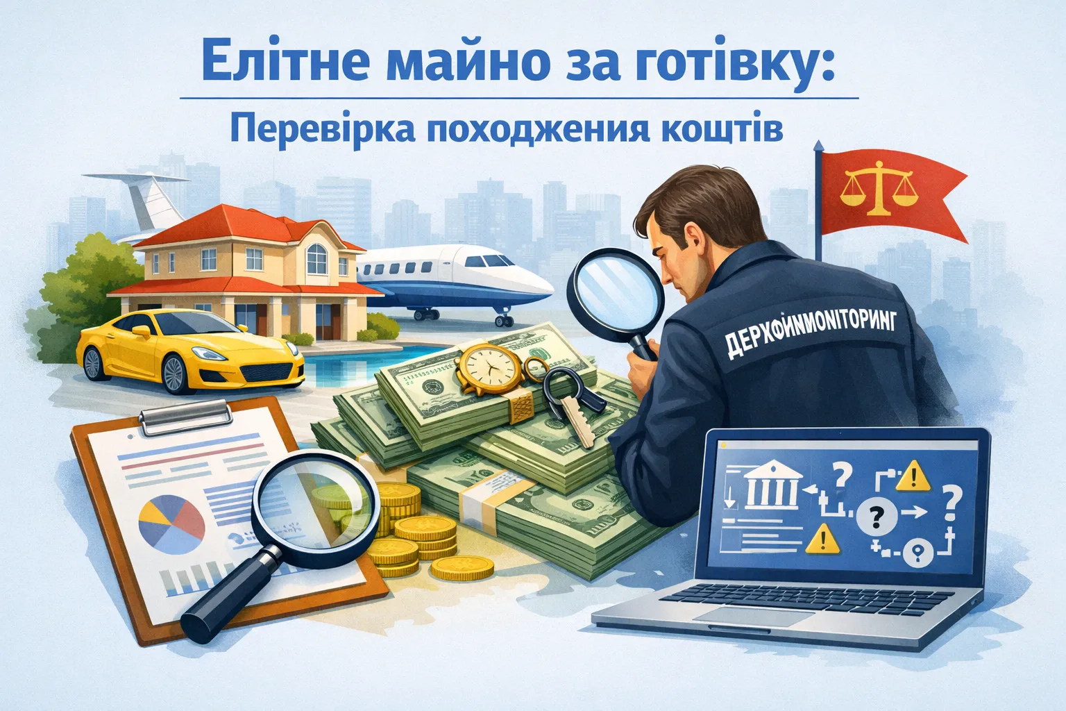 Елітне майно за готівку: Держфінмоніторинг перевіряє фінансову історію коштів Елітне майно за готівку: Держфінмоніторинг перевіряє фінансову історію коштів