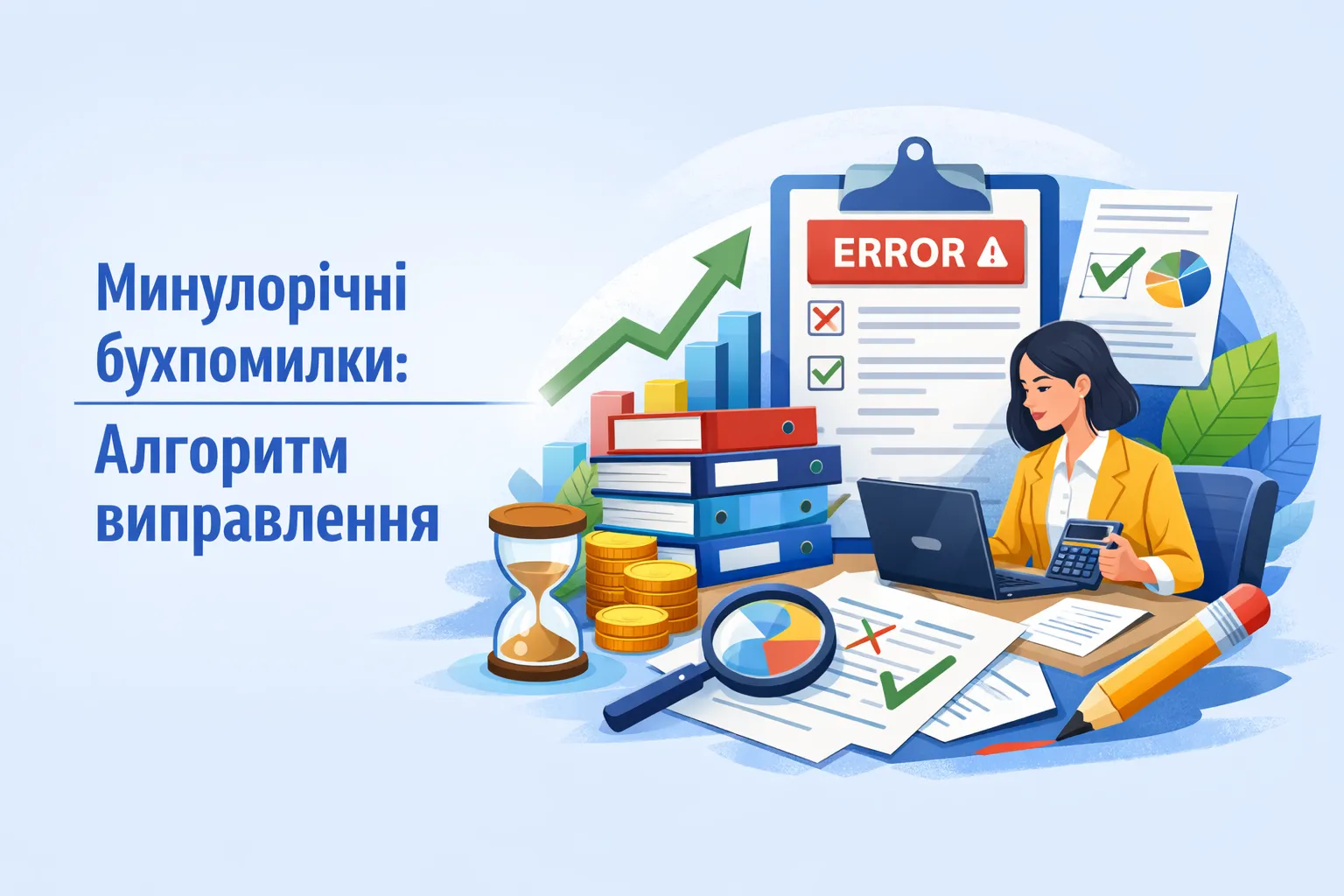 Минулорічні бухпомилки: алгоритм виправлення Минулорічні бухпомилки: алгоритм виправлення