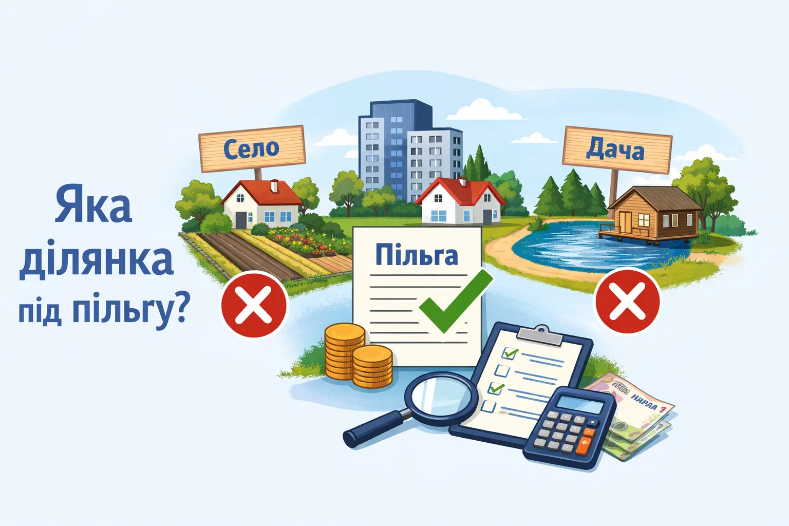 Маєте кілька ділянок: як обрати, на які діє пільга?