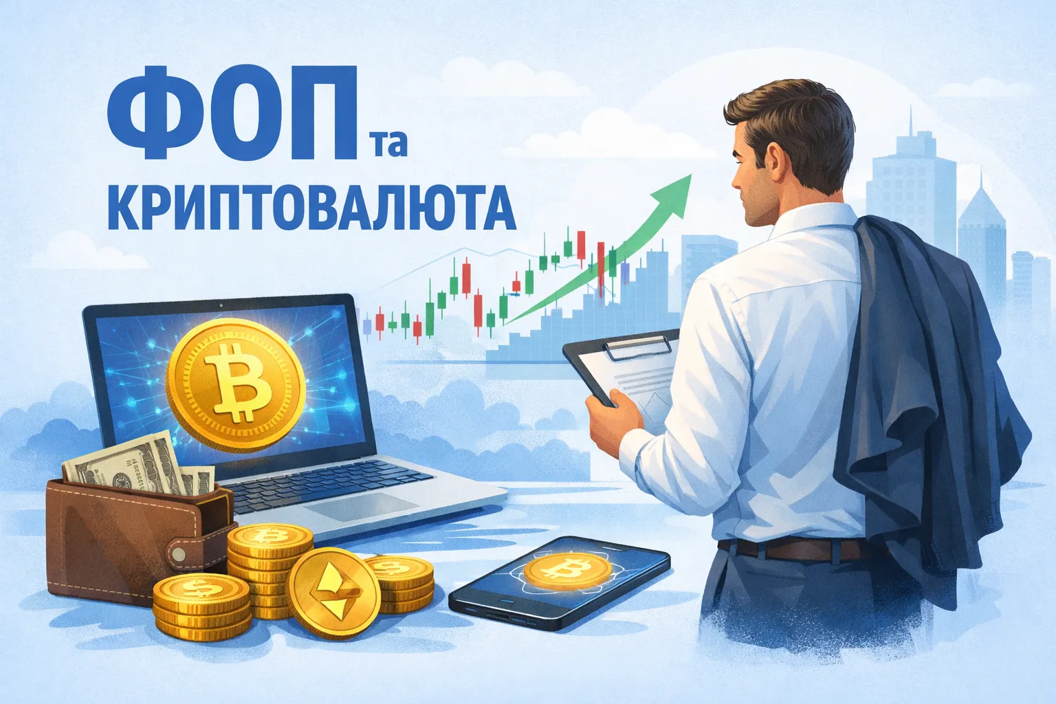 ФОП‑єдинник і криптовалюта