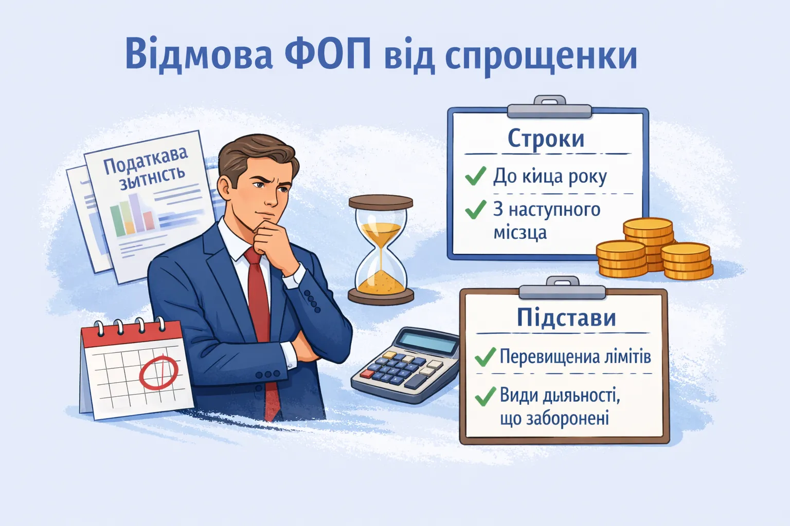 Відмова ФОП‑єдинника від спрощенки: строки й підстави