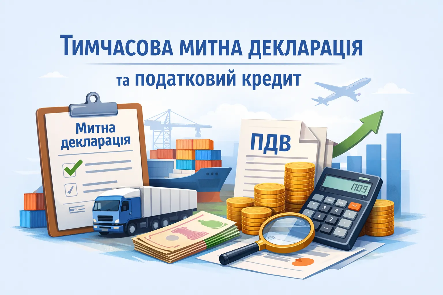 Тимчасова митна декларація і податковий кредит