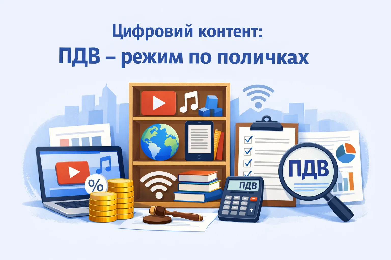 цифровий контент: ПДВ‑режим по поличках цифровий контент: ПДВ‑режим по поличках