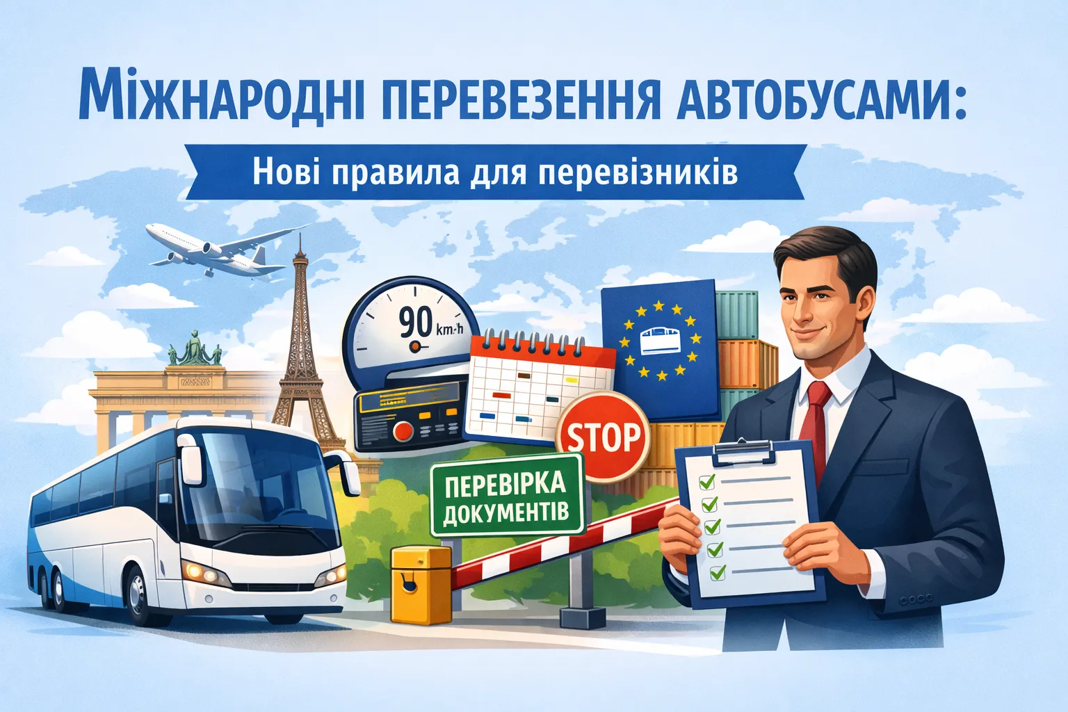 Организация международных перевозок автобусами: новые правила для перевозчиков Организация международных перевозок автобусами: новые правила для перевозчиков