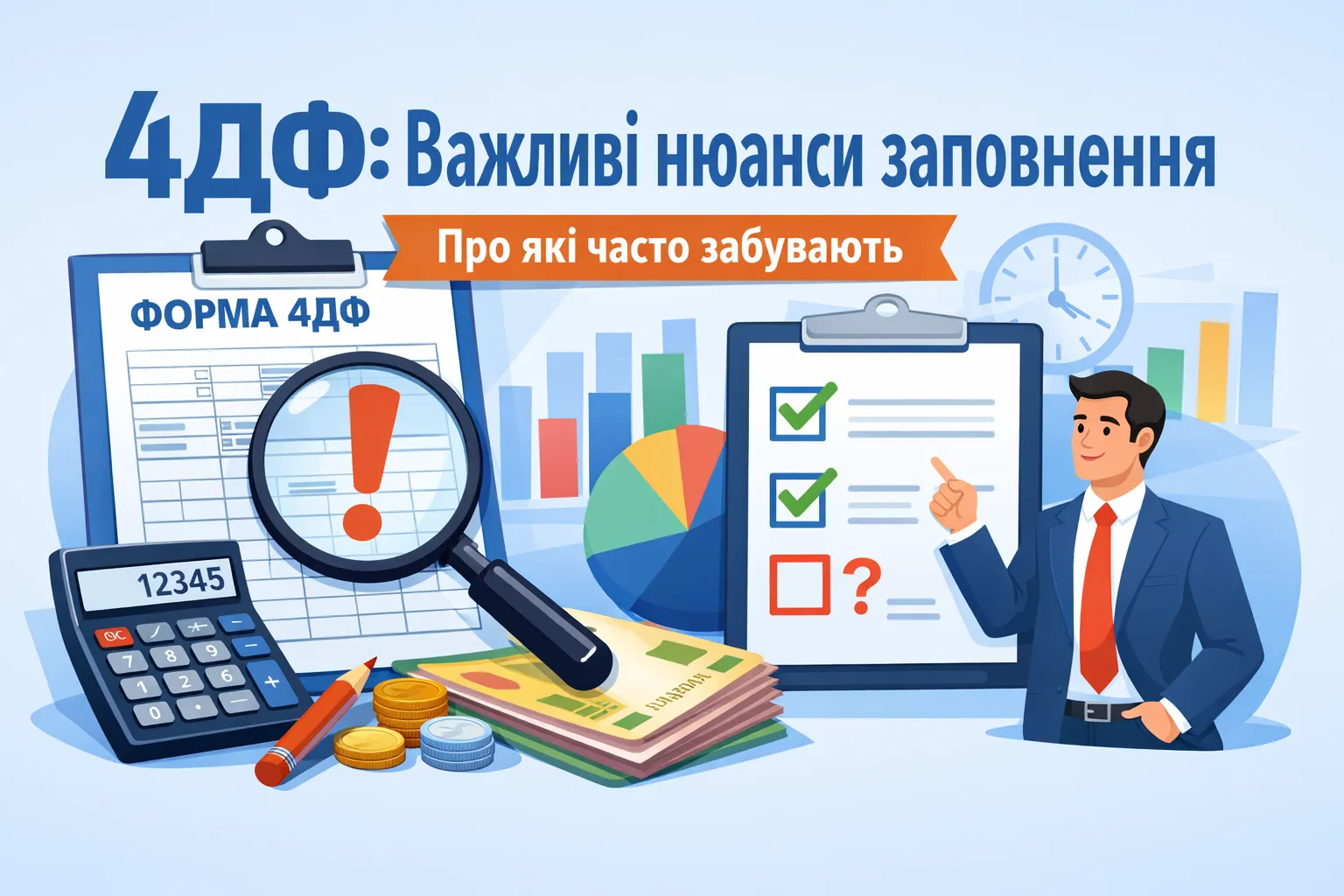 4ДФ: важливі нюанси заповнення, про які часто забувають