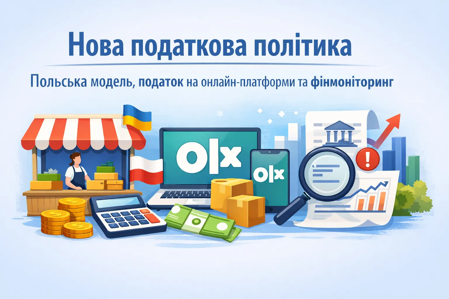 Гетманцев: «Польська модель» для ФОПів, податок на OLX та нові правила фінмоніторингу Гетманцев: «Польська модель» для ФОПів, податок на OLX та нові правила фінмоніторингу