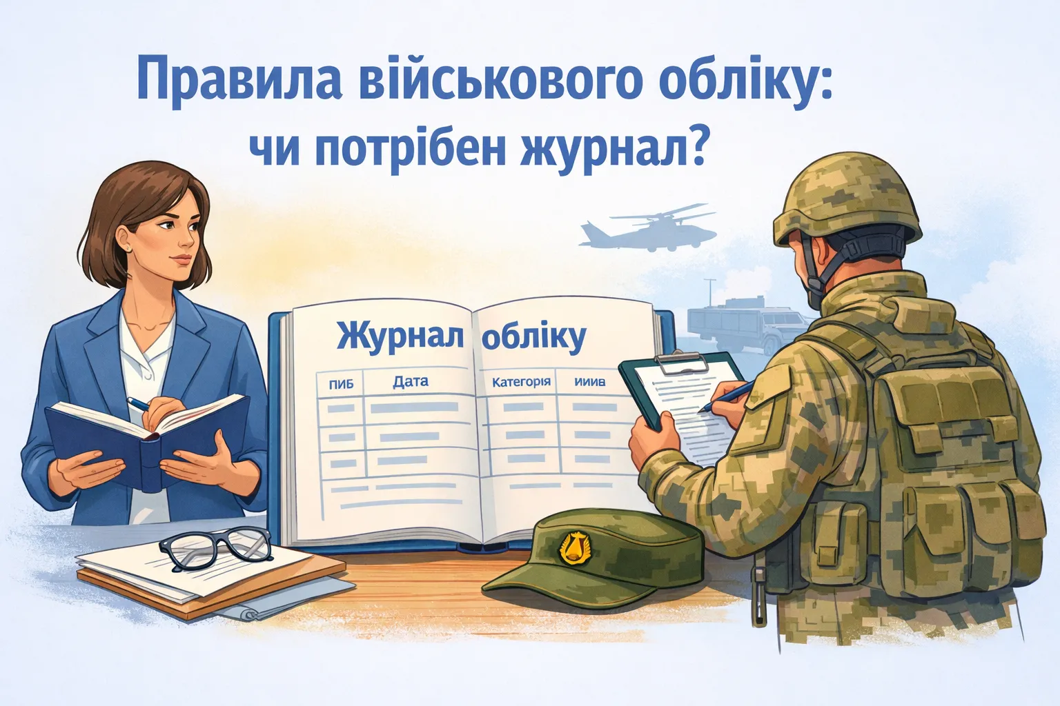 Ознайомлення з правилами військового обліку: чи потрібен журнал
