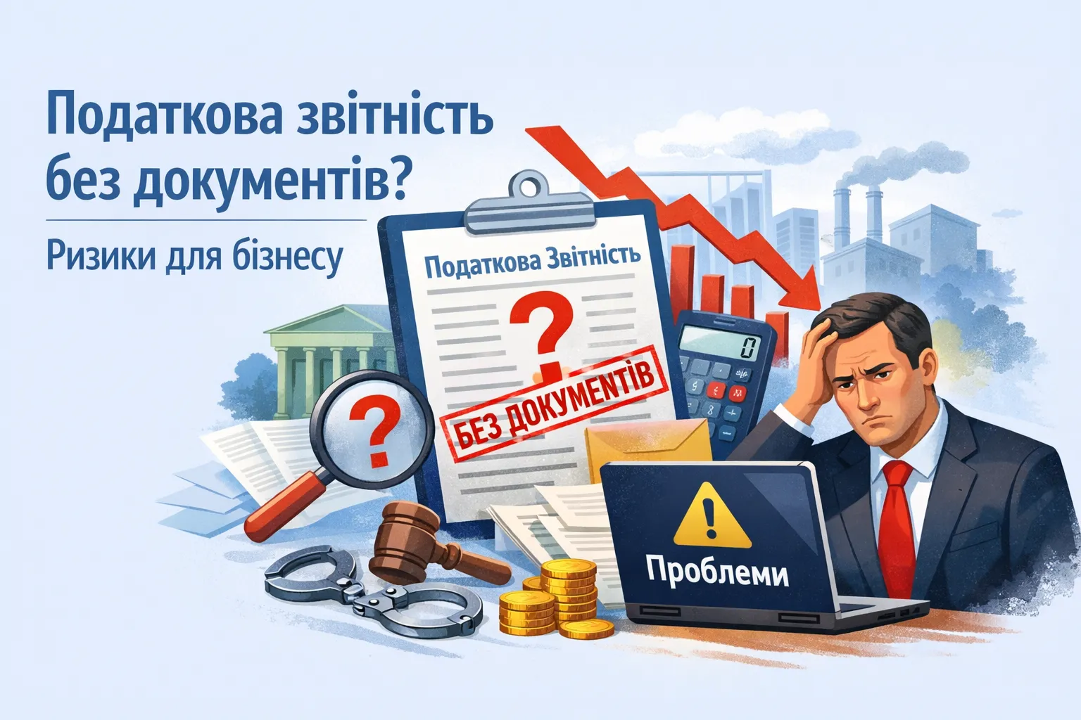Податкова звітність без документів: чим ризикуєте