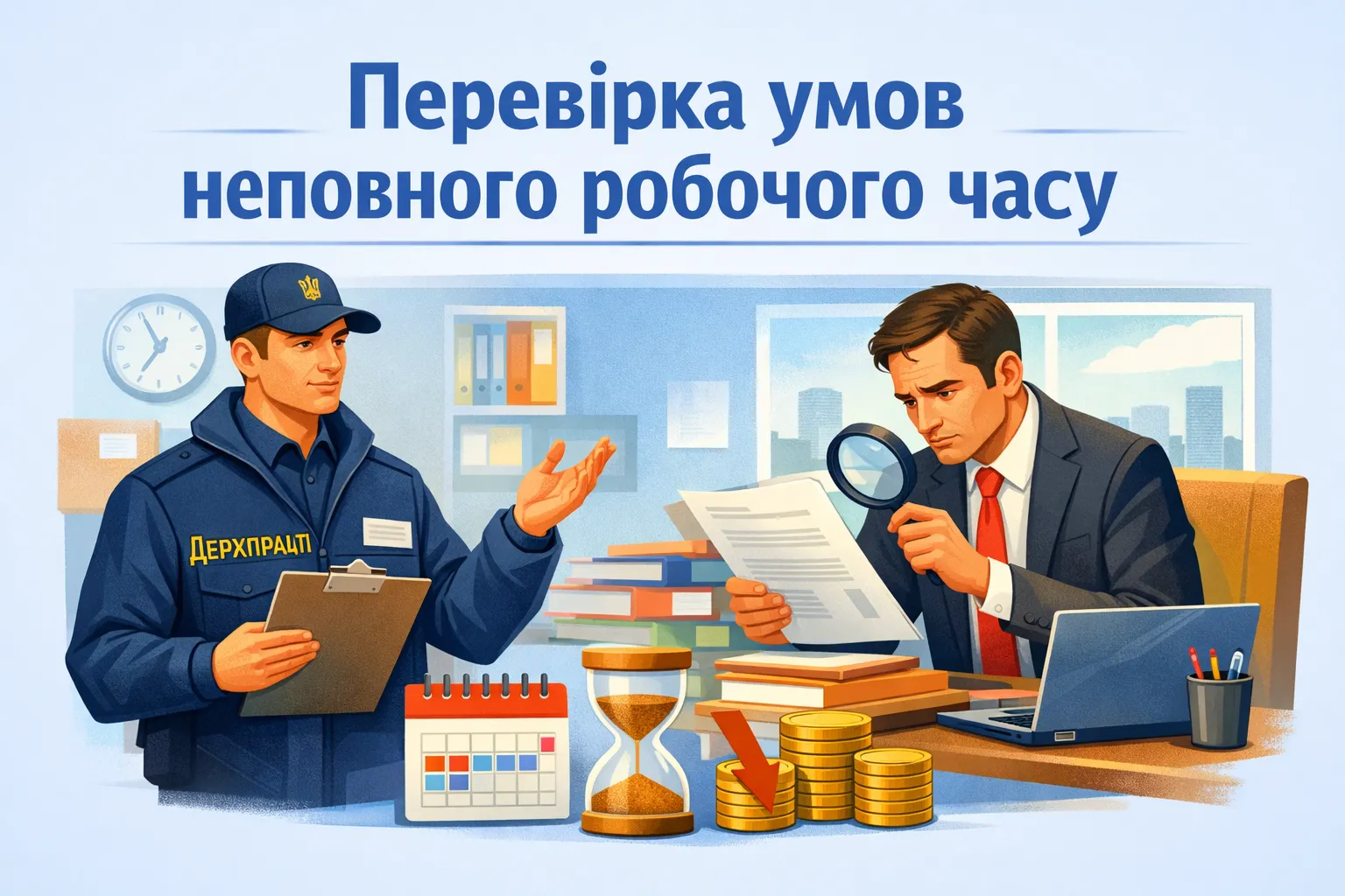 Неповний робочий час під контролем: чому роботодавці отримують листи від Держпраці