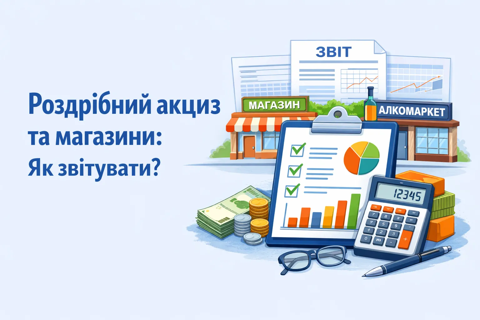 Роздрібний акциз і кілька магазинів: як звітувати