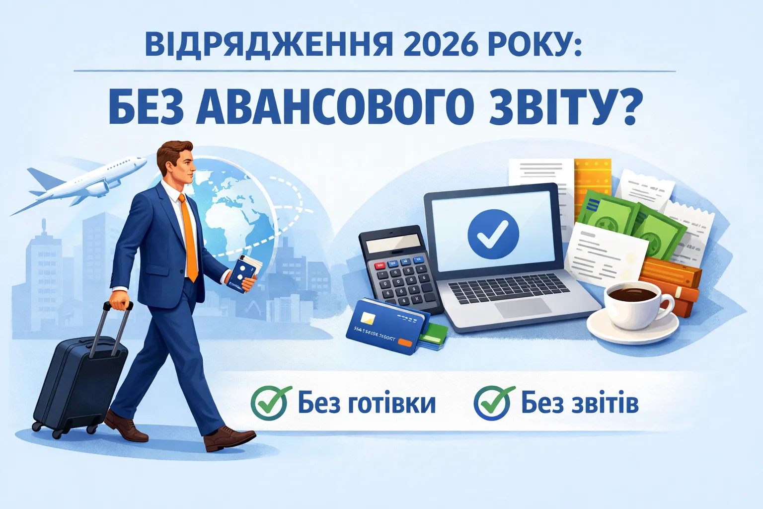 Відрядження у 2026 році: коли можна обійтися без авансового звіту