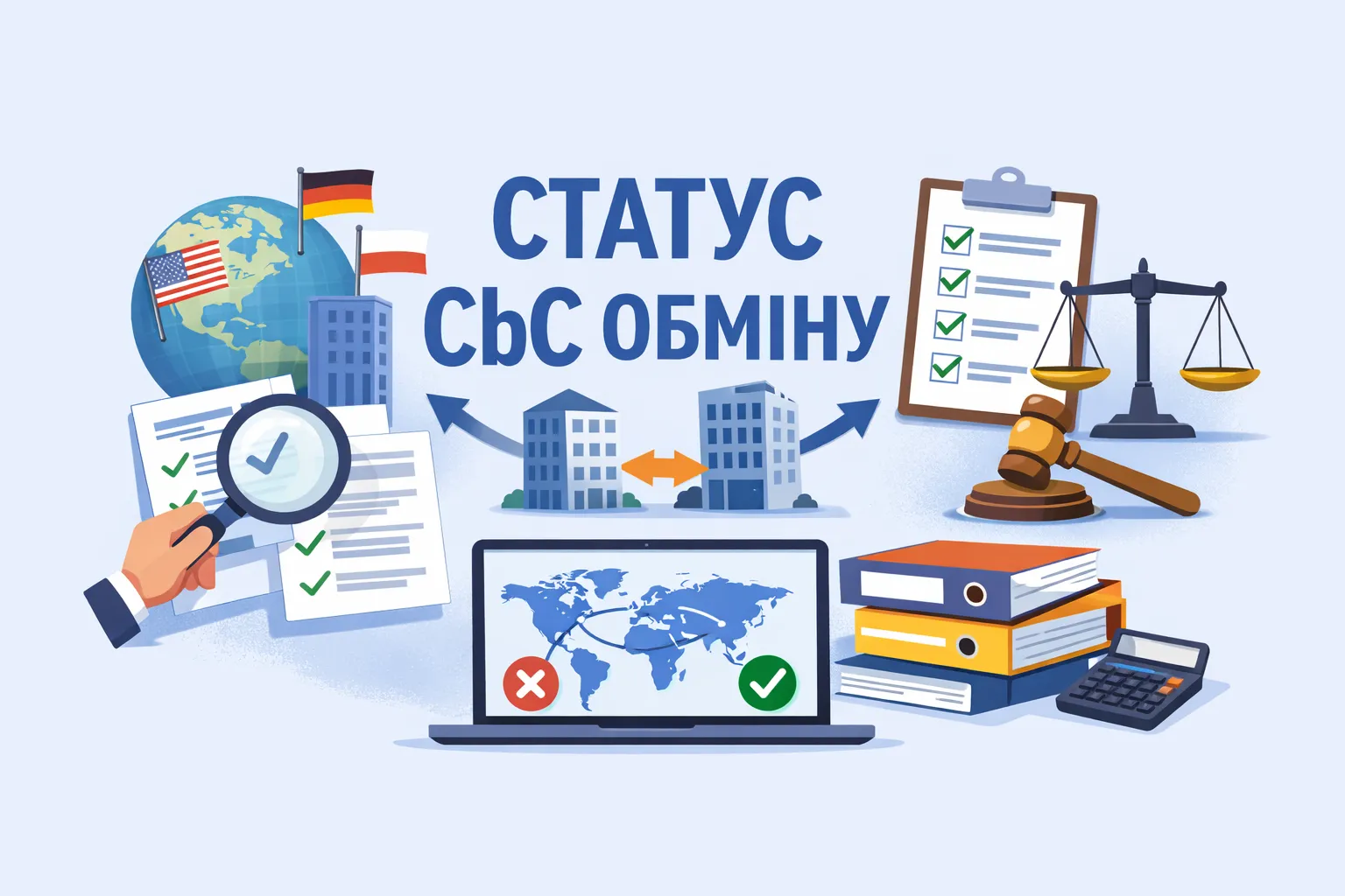 Міжнародні групи компаній: перевіряємо статус CbC‑обміну за юрисдикціями Міжнародні групи компаній: перевіряємо статус CbC‑обміну за юрисдикціями