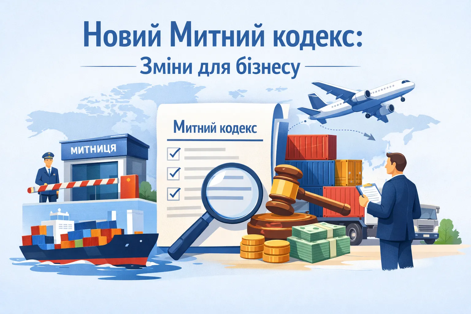 Новий Митний кодекс: зміни для бізнесу