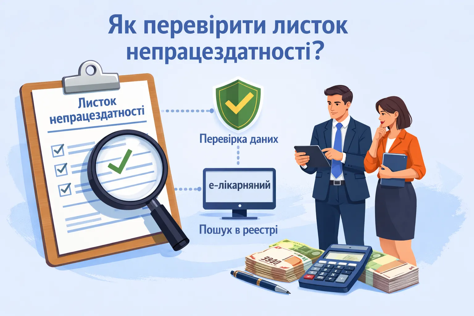 Як перевірити листок непрацездатності, який було видано працівнику