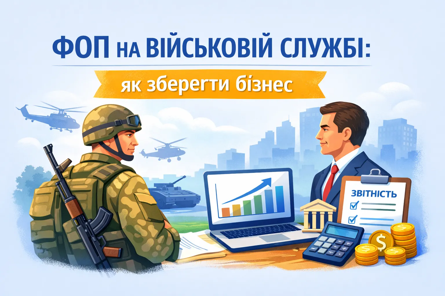 ФОП на військовій службі: як зберегти бізнес